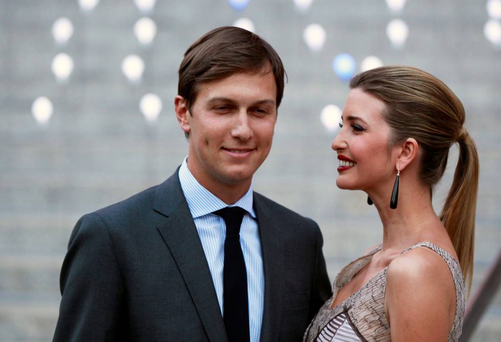Jared Kushner y su esposa Ivanka Trump en imagen de archivo Jared Kushner y su esposa Ivanka Trump en imagen de archivo