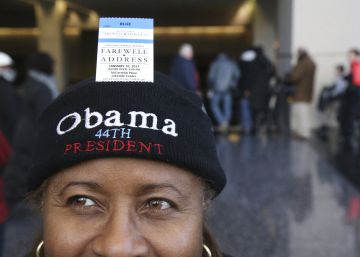 Obama dá adeus a seu sonho em Chicago