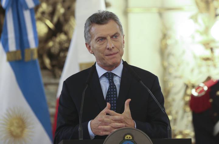 Mauricio Macri en una foto de archivo Mauricio Macri en una foto de archivo
