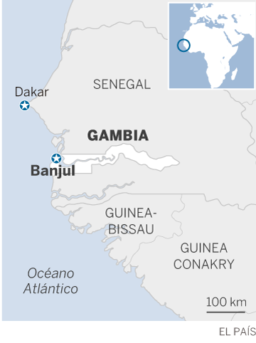 Tropas senegalesas penetran en Gambia para desalojar del poder a Yahya Jammeh