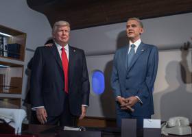 Un hombre bebé en la Casa Blanca Un hombre bebé en la Casa Blanca