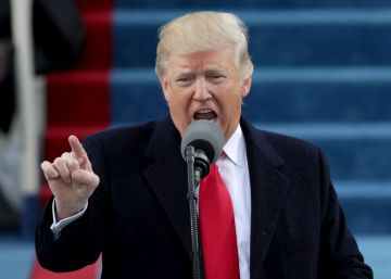 El discurso de investidura de Donald Trump, en inglés