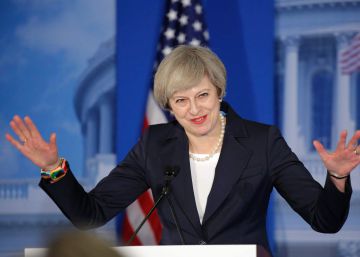 May busca renovar la relación especial con Estados Unidos