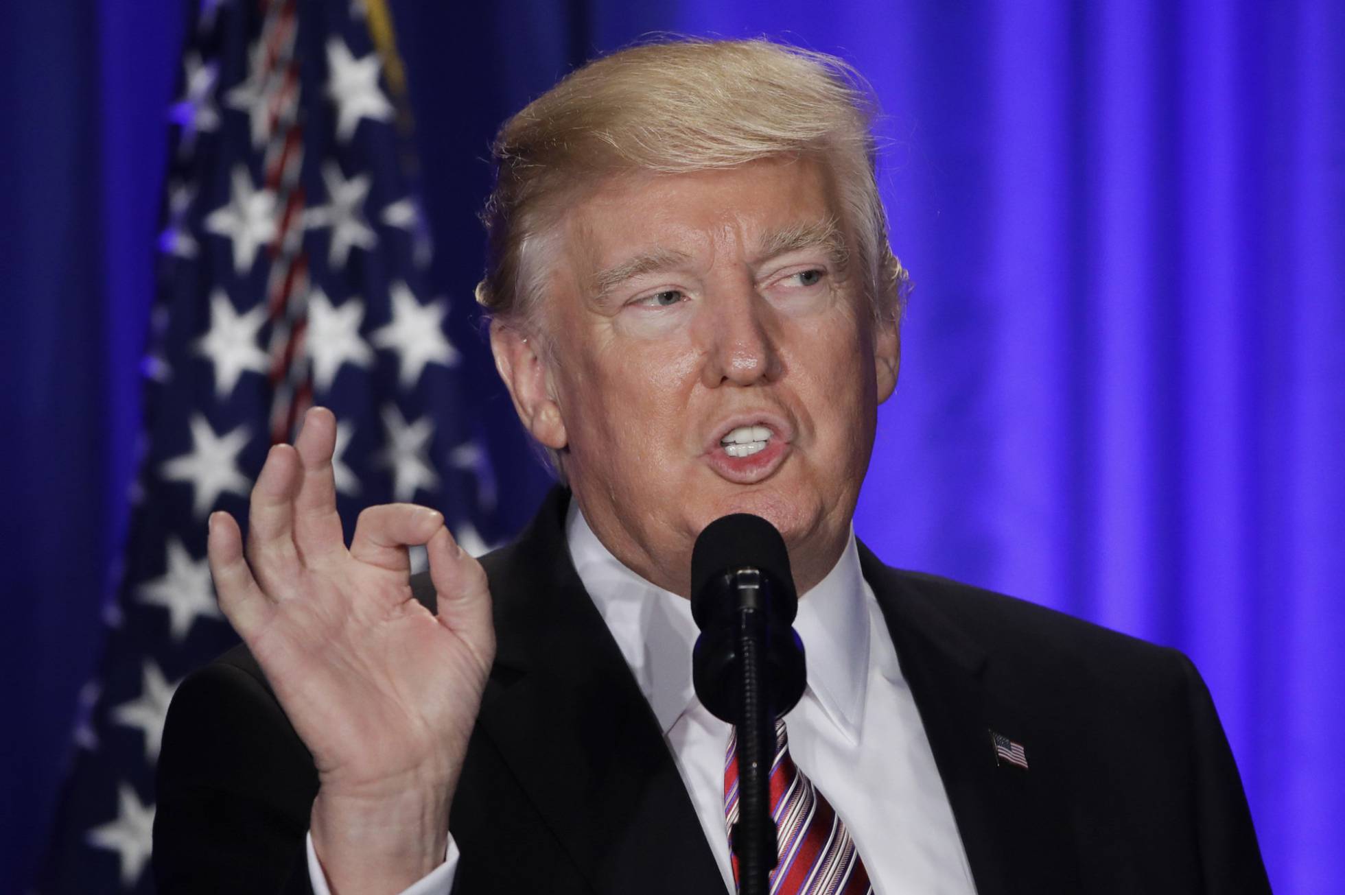 El presidente de Estados Unidos, Donald Trump El presidente de Estados Unidos, Donald Trump