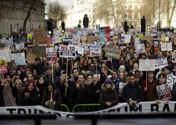 Trump afirma que se impondrá a la justicia en el veto migratorio Trump afirma que se impondrá a la justicia en el veto migratorio