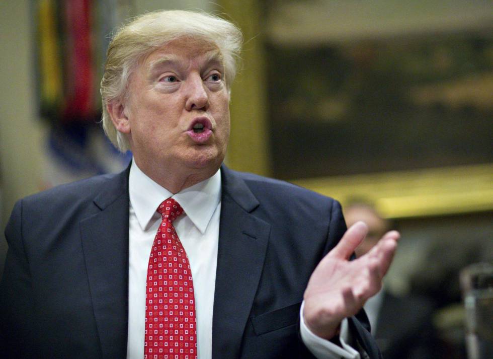Imagen de archivo del presidente de Estados Unidos, Donald Trump. Imagen de archivo del presidente de Estados Unidos, Donald Trump.