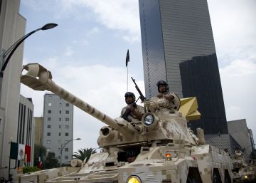 México triplica sus compras de armamento en cinco años