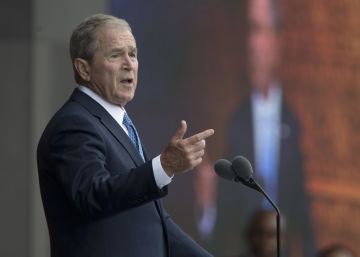 Bush es distancia de Trump: “Els mitjans són indispensables per a la democràcia”