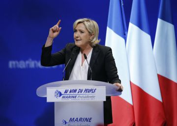 Las amenazas de Le Pen a los jueces contaminan la campaña francesa Las amenazas de Le Pen a los jueces contaminan la campaña francesa