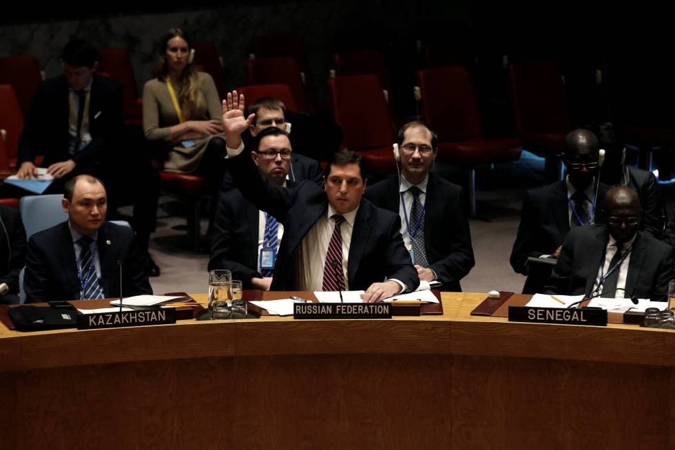 VETO CON RUSIA EN LA ONU VETO CON RUSIA EN LA ONU