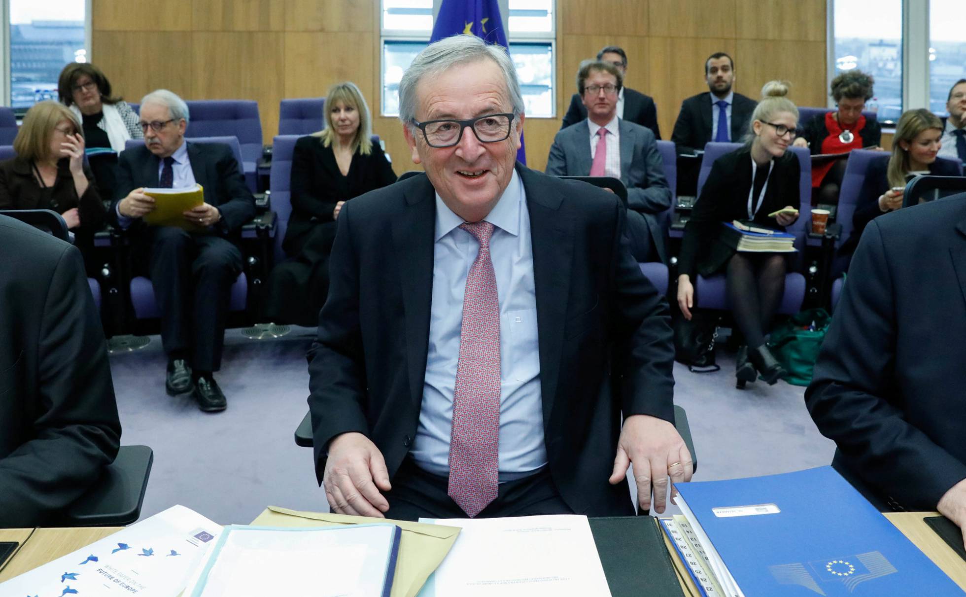 El presidente de la Comisión Europea, Jean-Claude Juncker, en Bruselas este miércoles.rn El presidente de la Comisión Europea, Jean-Claude Juncker, en Bruselas este miércoles.rn