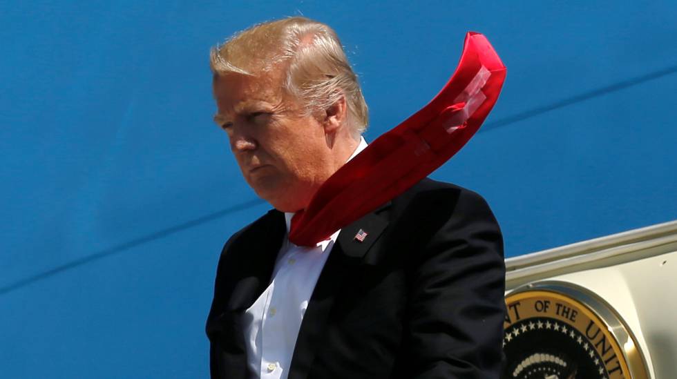 La corbata de Donald Trump