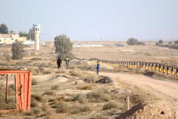 Muros de cemento y torreones, la vida entre Israel y Gaza