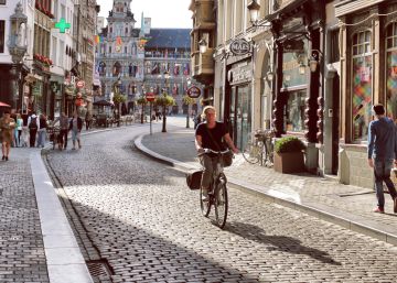 Detingut un home a Anvers que ha intentat atropellar una multitud en un carrer comercial