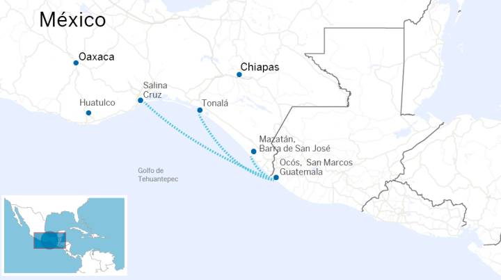 Lanchas abarrotadas: As novas cruzadas dos imigrantes da América Central rumo aos EUA