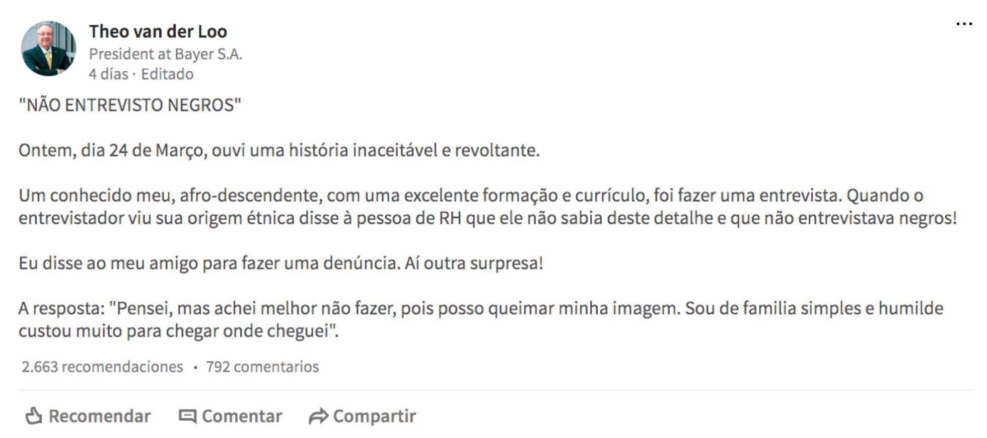 “Yo no entrevisto a negros”: la historia sobre el racismo de las empresas brasileñas