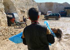 Un supuesto ataque químico causa una matanza en la zona rebelde siria