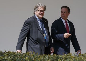 Bannon, estrategista radical de Trump, deixa o Conselho de Segurança Nacional Bannon, estrategista radical de Trump, deixa o Conselho de Segurança Nacional