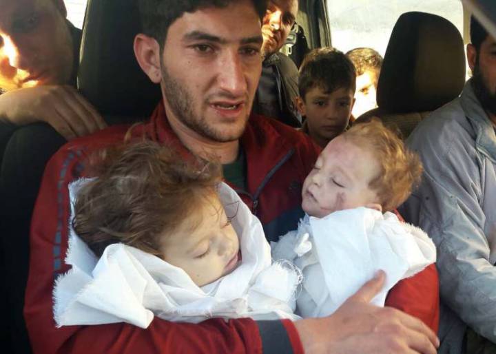 Supervivientes del ataque químico en Siria: “Se respiraba muerte” Supervivientes del ataque químico en Siria: “Se respiraba muerte”