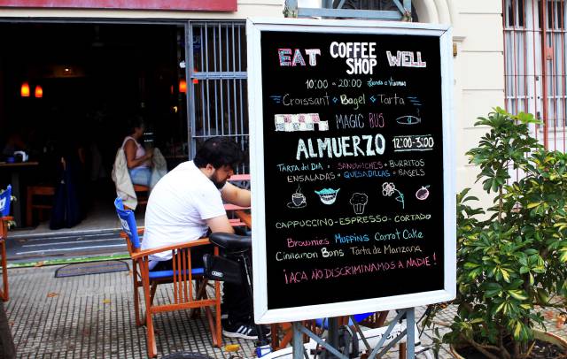 Imagen del bar uruguayo.