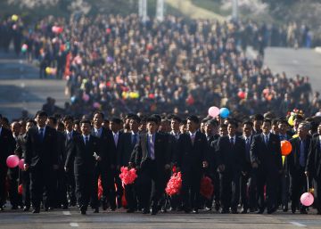 Kim Jong-un busca galvanizar a su pueblo mientras aumenta la tensión