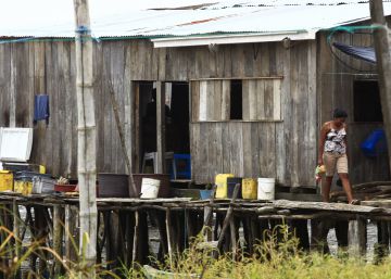 Chamanga, a unos 50 kilómetros de la ciudad de Pedernales 