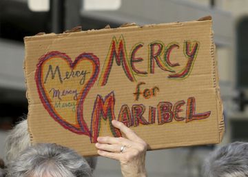 Protesta en favor de Maribel Trujillo ante la Corte de Apelaciones de Cincinnati. 