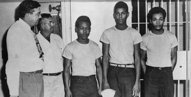 Walter Irvin, Charles Greenlee y Samuel Shepherd.