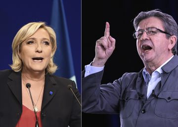 Le Pen y Mélenchon: extremadamente iguales