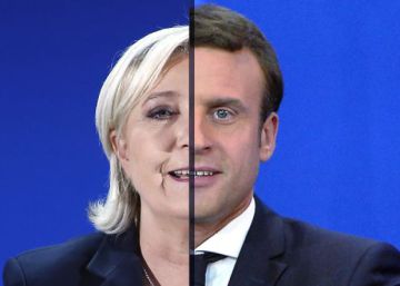 Macron y Le Pen, cara a cara