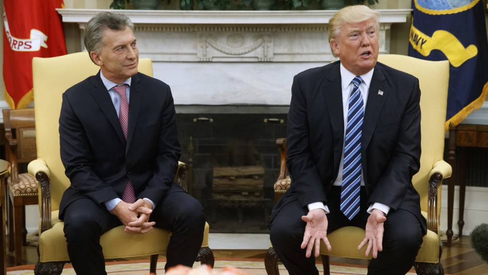 Donald Trump y Mauricio Macri