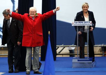 Le Pen padre irrumpe en la campaña pese al esfuerzo del FN de obviarle