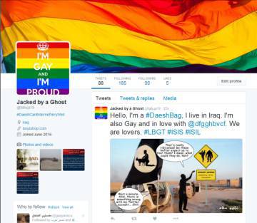 Passatempo hacker, publicar pornografia gay nas redes sociais do Estado Islâmico