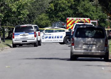 La calle de Dallas donde la policía mató al joven Jordan.