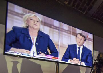 Macron reforça les seves opcions en un dur debat amb Le Pen