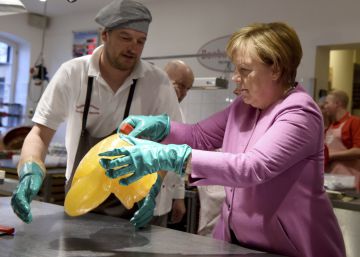 El partido de Merkel gana con holgura un Estado gobernado por los socialdemócratas