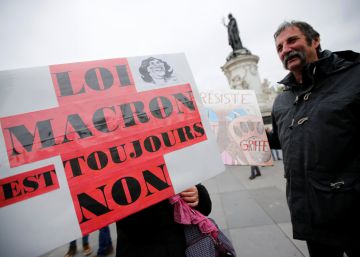 Macron tem reforma trabalhista impopular como prioridade Macron tem reforma trabalhista impopular como prioridade