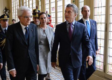 El presidente de Italia apoya a Macri en Buenos Aires y promete inversiones El presidente de Italia apoya a Macri en Buenos Aires y promete inversiones