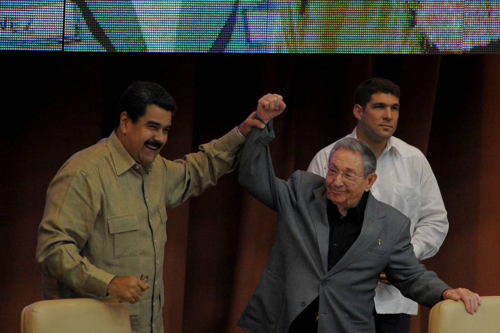 Nicolás Maduro y Raúl Castro en La Habana en diciembre.