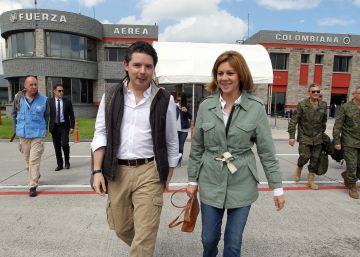 Cospedal traslada a Colombia el apoyo de España en la construcción de la paz Cospedal traslada a Colombia el apoyo de España en la construcción de la paz