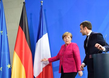 Merkel y Macron buscan una refundación de la UE Merkel y Macron buscan una refundación de la UE