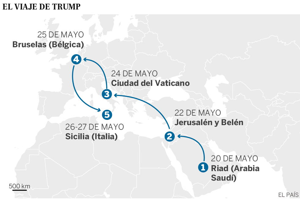 Trump comprueba su peso exterior cercado por la crisis rusa