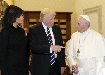 El Papa recibe con frialdad a Trump El Papa recibe con frialdad a Trump