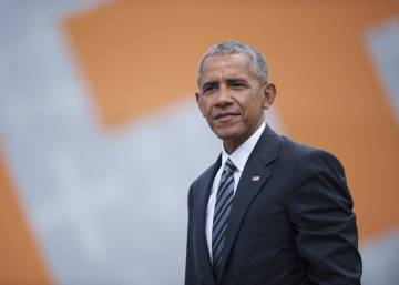 Obama vuelve a la luz pública como conferenciante