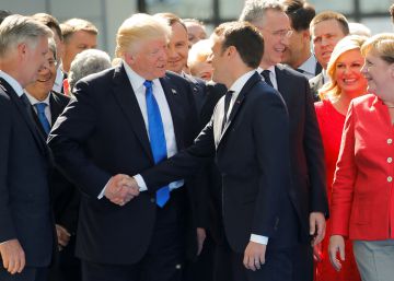 Macron anuncia reformas y reclama a Trump compromiso con el clima Macron anuncia reformas y reclama a Trump compromiso con el clima