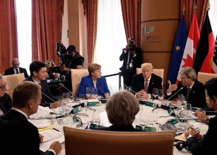 La cumbre del G7, en imágenes La cumbre del G7, en imágenes