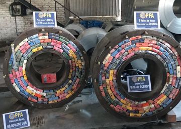 Argentina incauta dos toneladas de cocaína y detiene a cuatro mexicanos Argentina incauta dos toneladas de cocaína y detiene a cuatro mexicanos