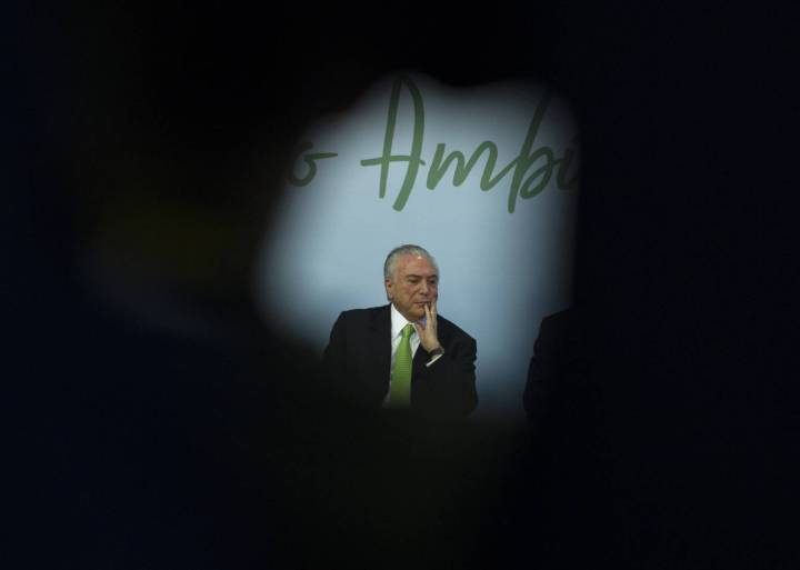 Temer se enfrenta en el mismo día a dos tribunales por distintos casos de corrupción Temer se enfrenta en el mismo día a dos tribunales por distintos casos de corrupción