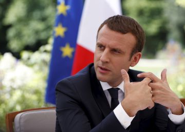 Macron: “Estendo a mão a Donald Trump. E desejo que ele mude de opinião” Macron: “Estendo a mão a Donald Trump. E desejo que ele mude de opinião”
