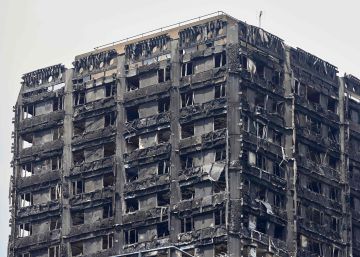Una nevera, l’origen de l’incendi de la torre Grenfell de Londres